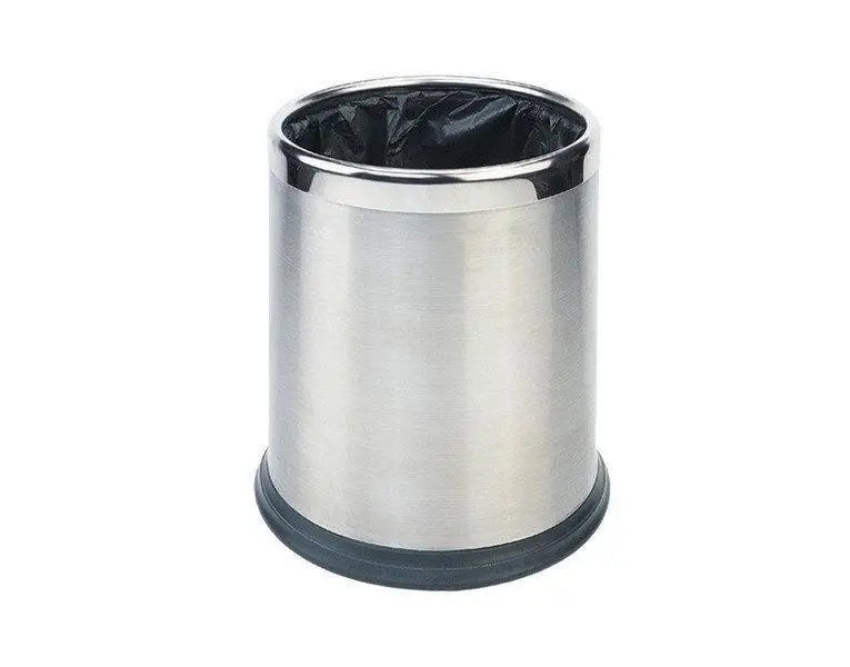 Probbax round wastebasket 10l black