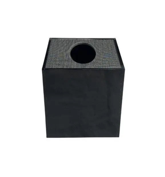 JVD cosmetic wipes dispenser black