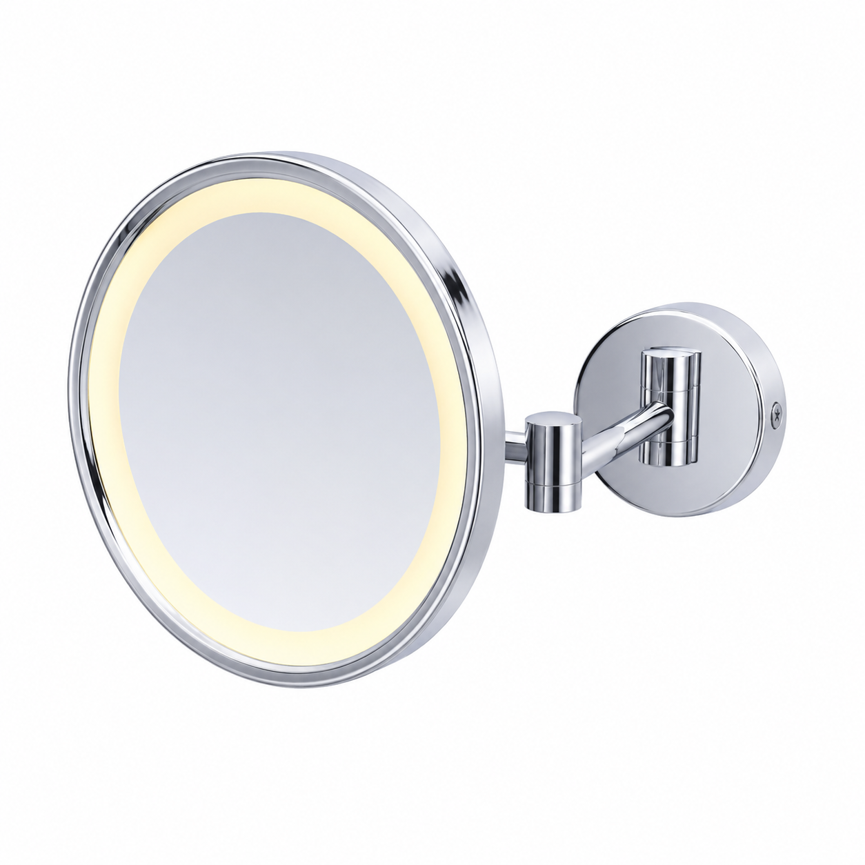 JVD Lunaire EVO XL cosmetic mirror with backlight chrome