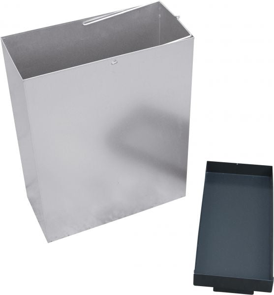 Rectangular container with ashtray Probbax 48L/4.7L Dark gray