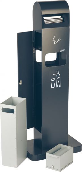 2L/8L Stand alone Ash-Trash Probbax Dark gray
