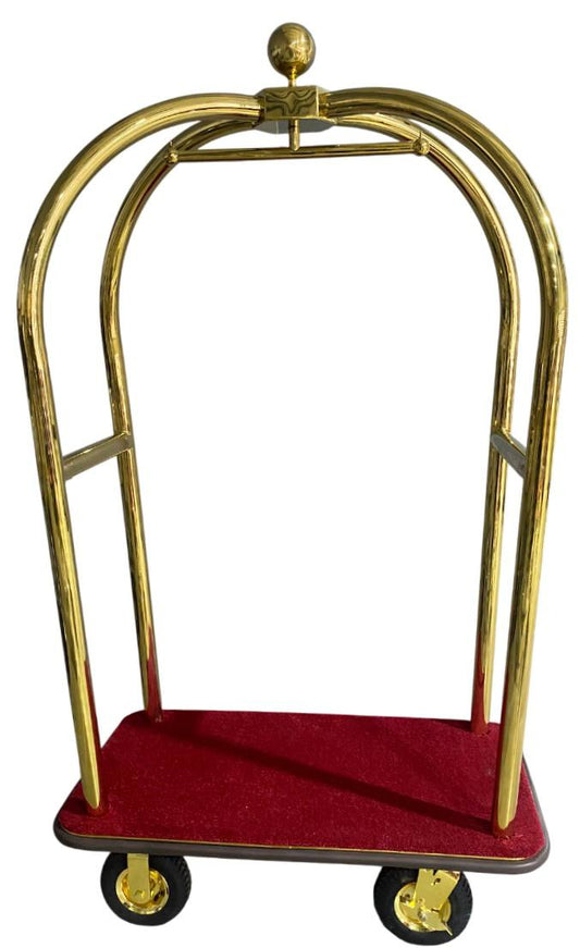 JVD® Birdcage Luggage Trolley (load capacity up to 300 kg) silver