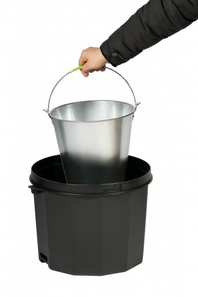 Floor ashtray Probbax 10l black