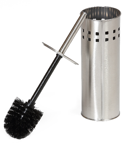 Floor toilet brush with container Probbax chrome