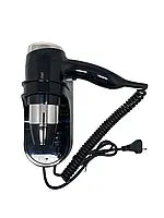 Hotel wall-mounted hairdryer 4hotel Lux 1600W Black