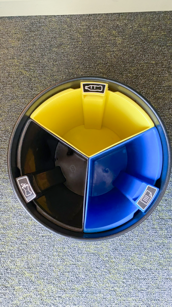 Probbax 13 l waste sorting bin