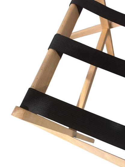 JVD wooden luggage rack, foldable, up to 220 kg