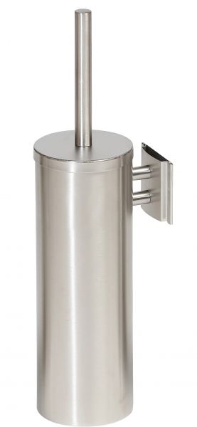 Toilet brush wall-mounted matte stainless steel Probbax chrome