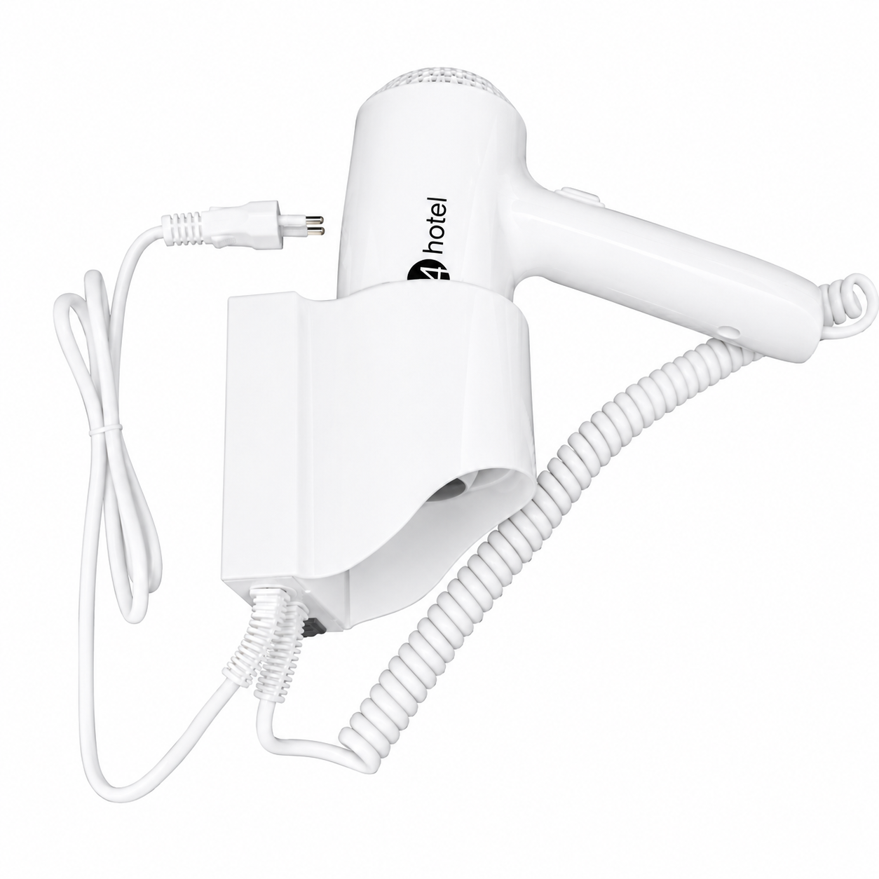 Hotel wall-mounted hairdryer 4hotel Easy 1300W White
