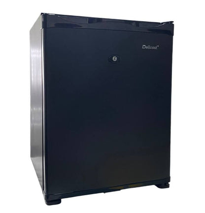 Hotel minibar 25 l silent (0db) absorption with temperature control and LED backlight, black