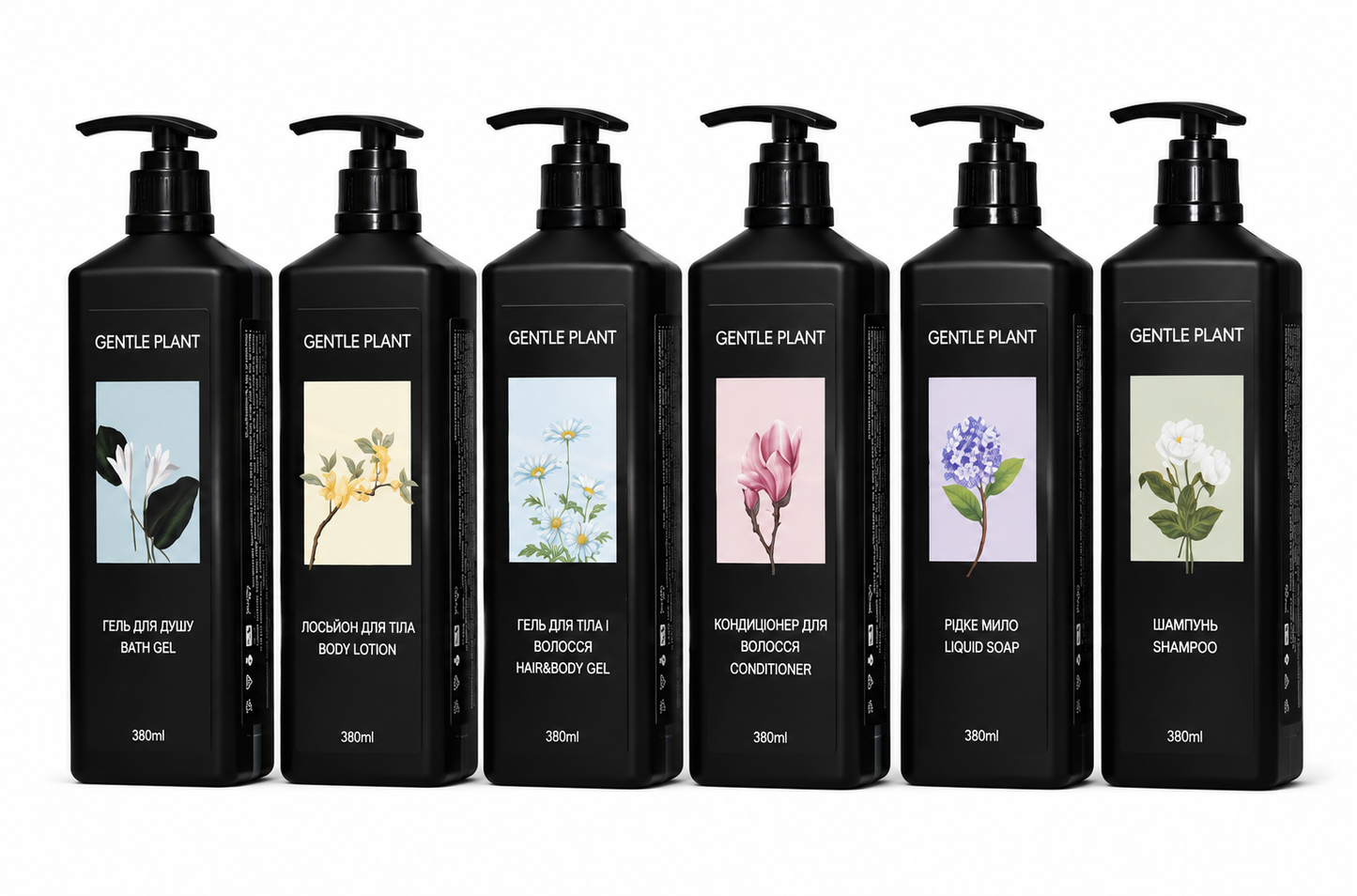 Gentle Plant Black herbs 380 ml
