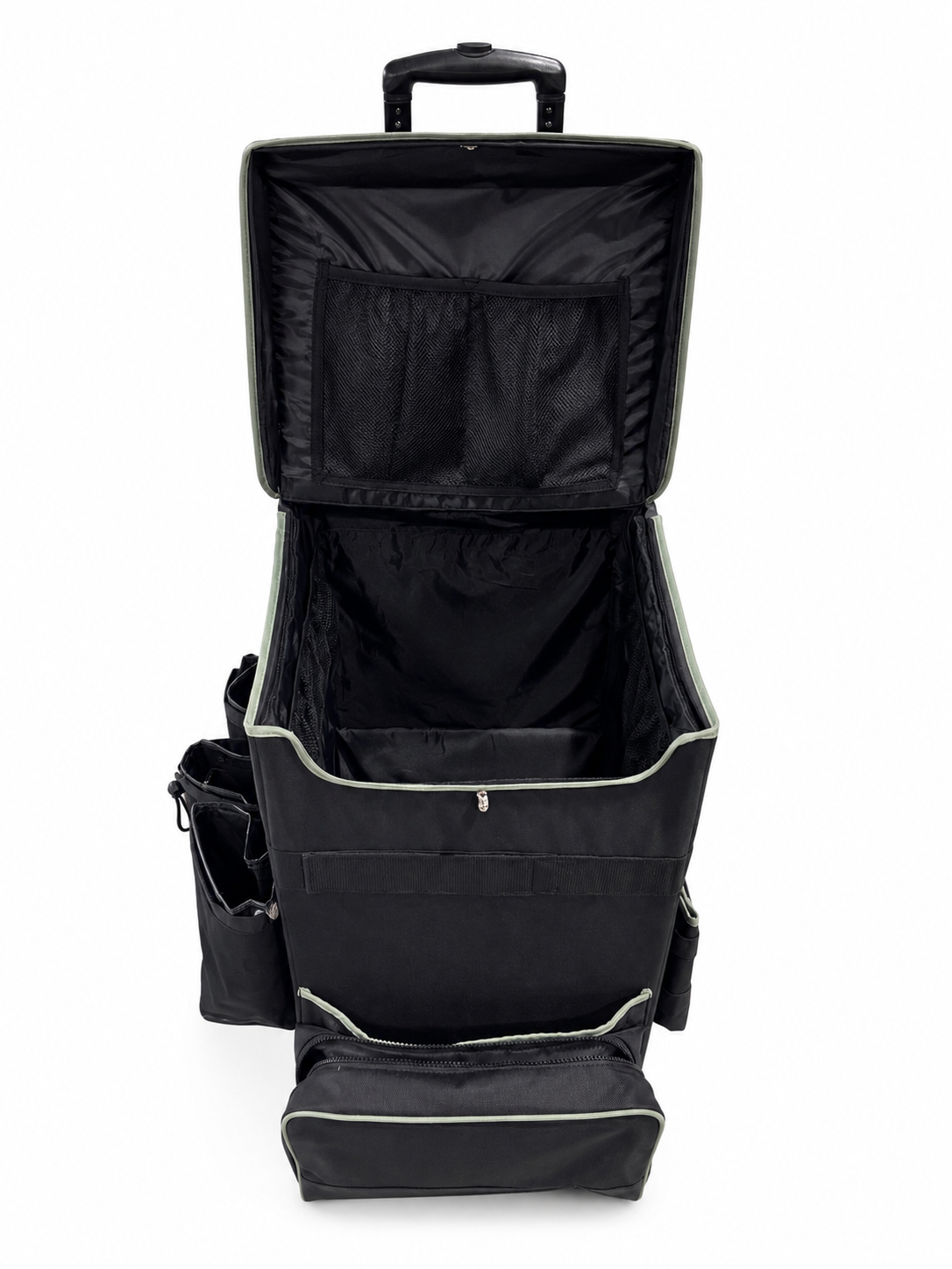 JVD Buddycart cleaning cart, black, waterproof, with telescopic handle