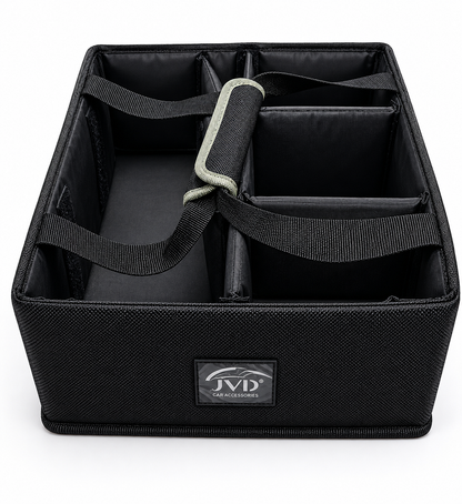JVD Buddycart cleaning cart, black, waterproof, with telescopic handle