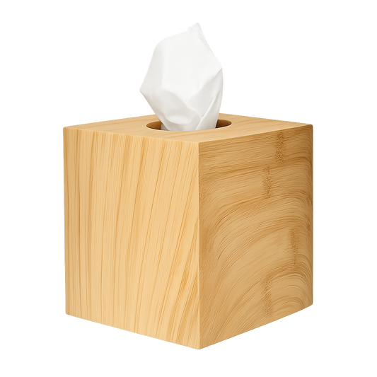 JVD wood cosmetic wipes dispenser