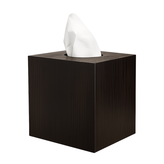 JVD wood cosmetic wipes dispenser