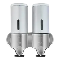 shampoo and gel dispenser
double dispenser