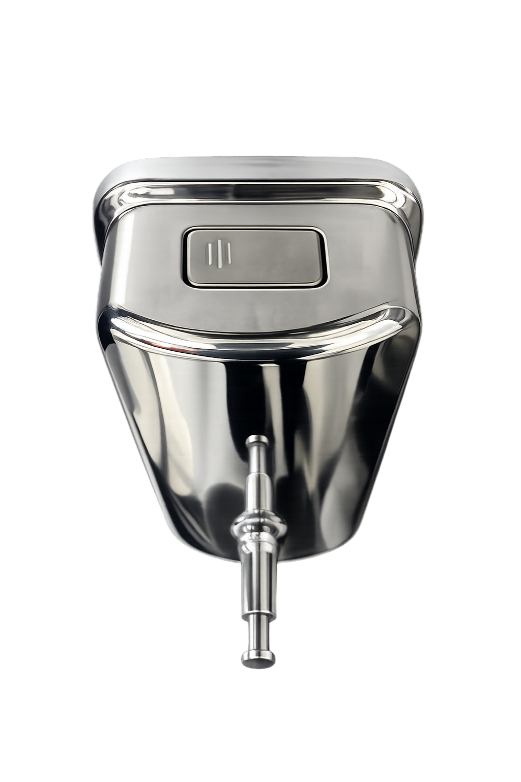 Push-button soap dispenser