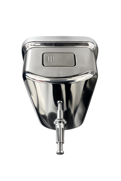 Push-button soap dispenser
