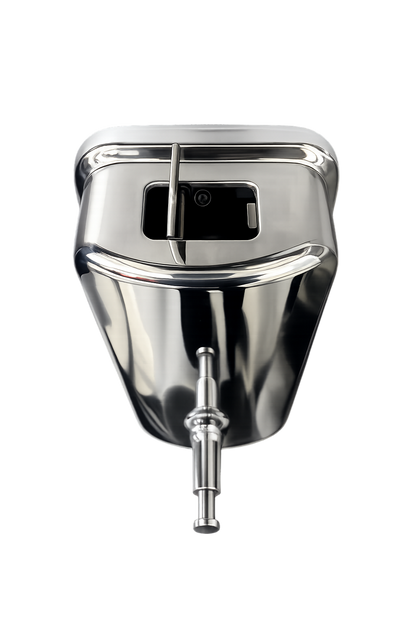 Push-button soap dispenser