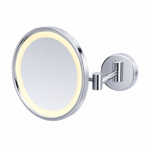 JVD Lunaire EVO XL cosmetic mirror with backlight chrome