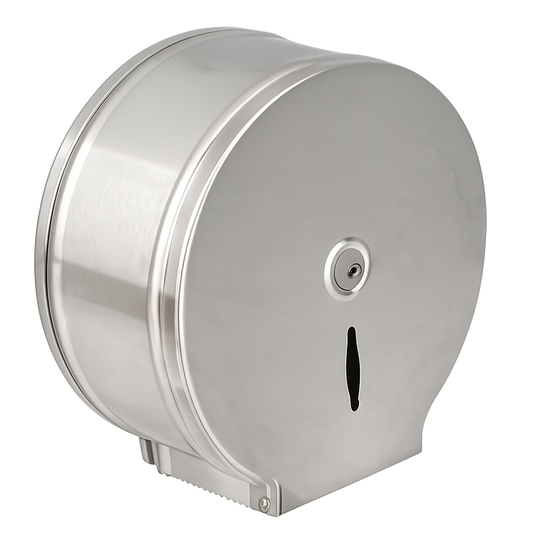 JVD 400 m stainless steel toilet paper dispenser JUMBO