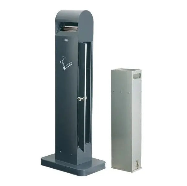 Rectangular ashtray Probbax 12.5 l Dark gray