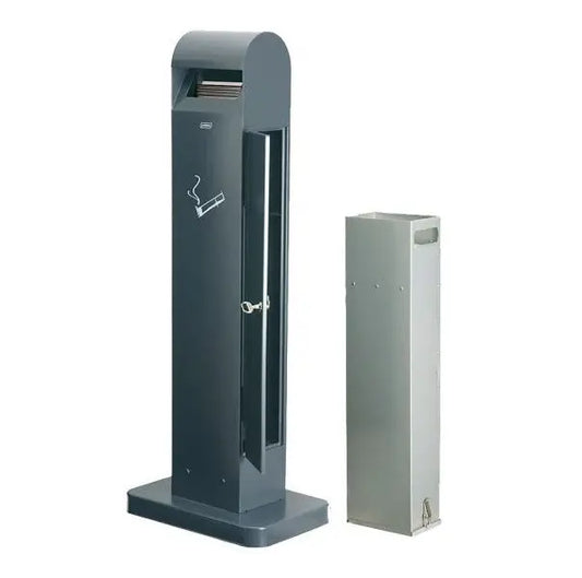 Rectangular ashtray Probbax 12.5 l Dark gray