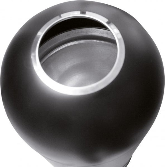 Probbax open-top dome bin 52l black