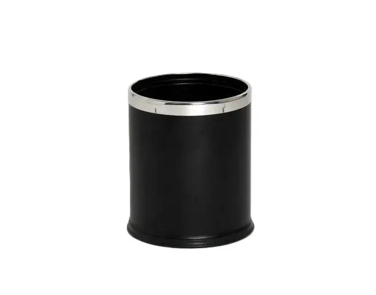 Probbax round wastebasket 10l black