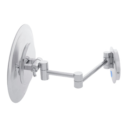 Cosmetic mirror JVD Celeste Duet 230mm with backlight chrome